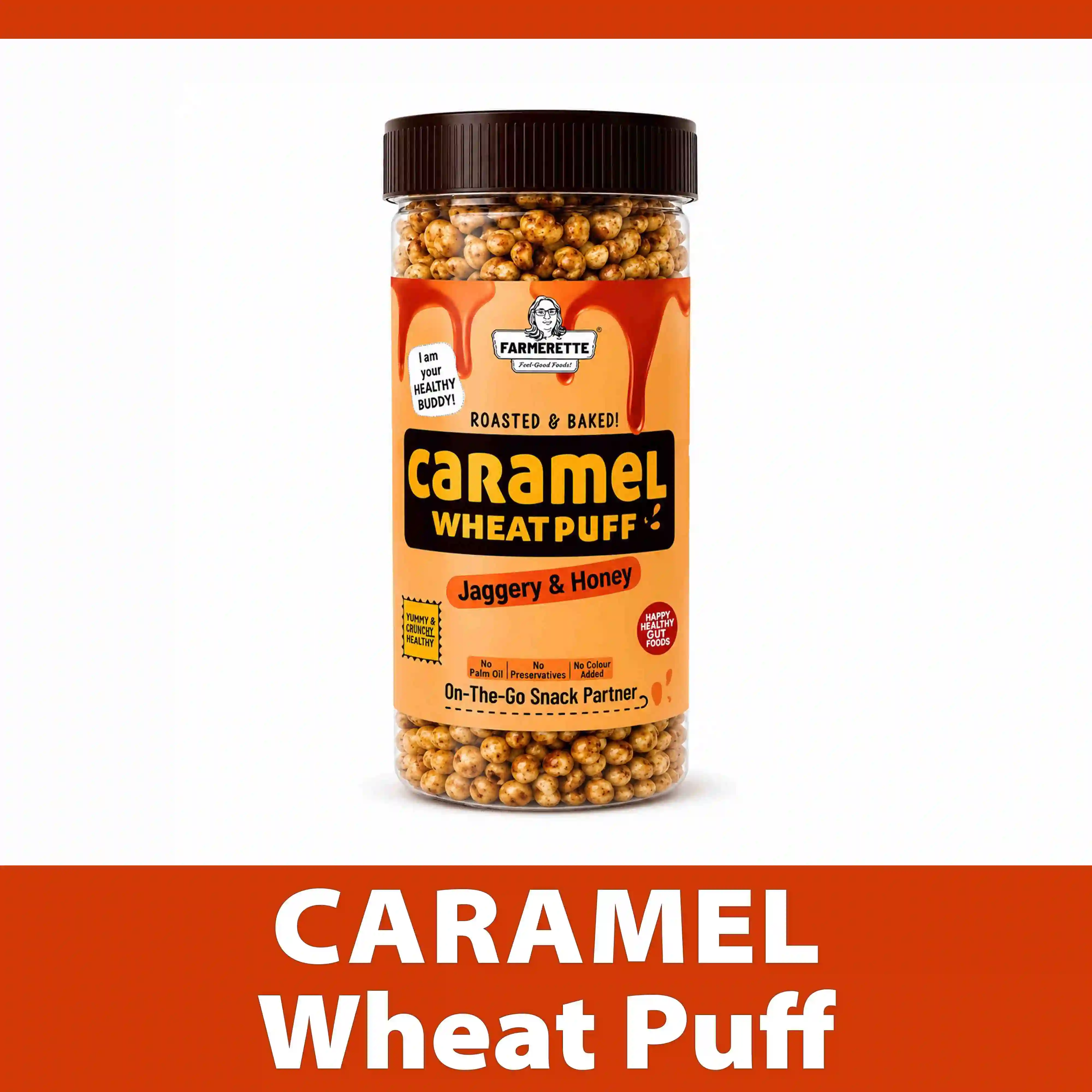 Caramel Wheat Puff (100 g)