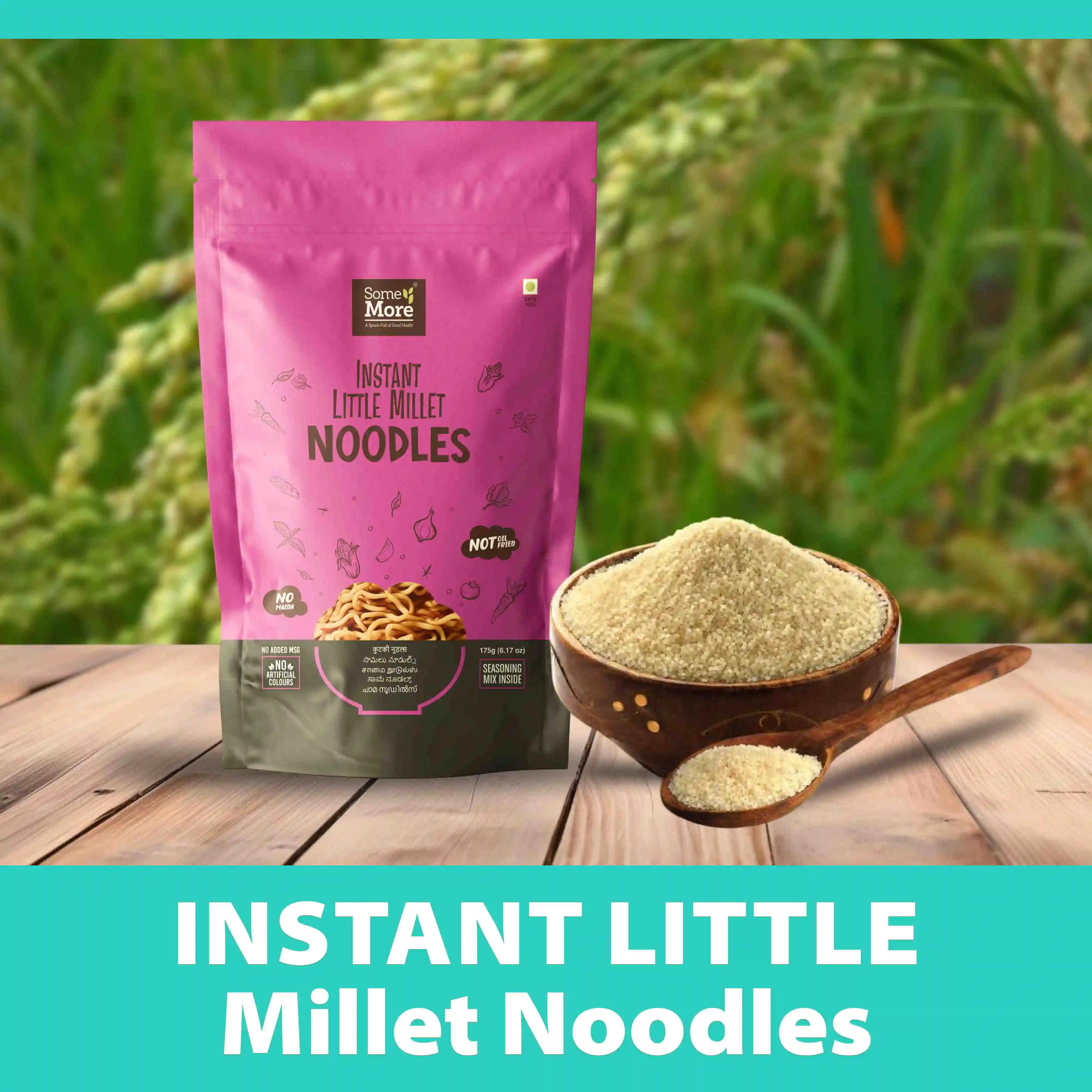 Instant Little Millet Noodles by SMF (175 g)