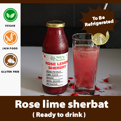 Rose sherbat - Ready to drink 300ml