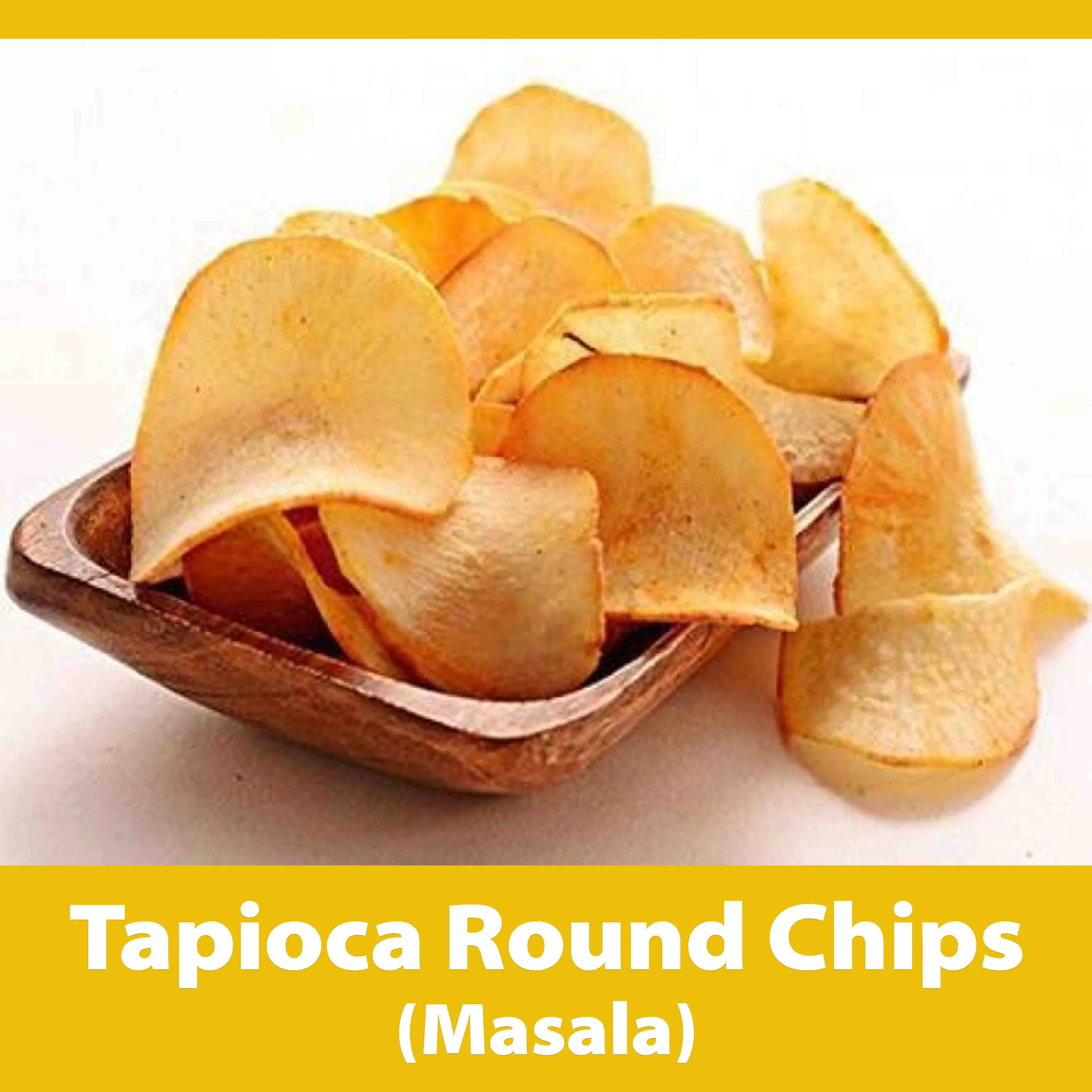 Tapioca Round Chips (Masala)